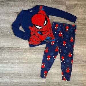 Marvel Spiderman toddler boys pajama set